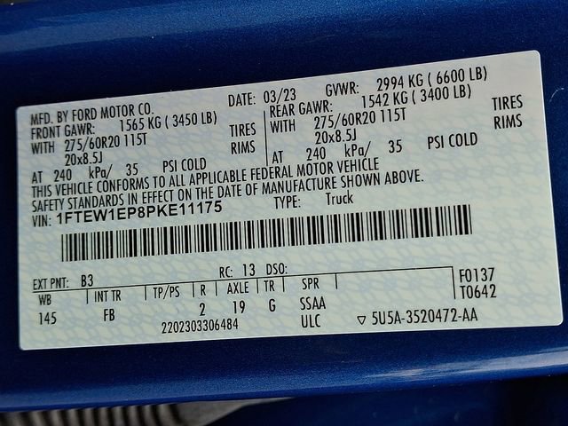 Certified 2023 Ford F150 XLT w/ Equipment Group 302A High AWD/4WD image 28