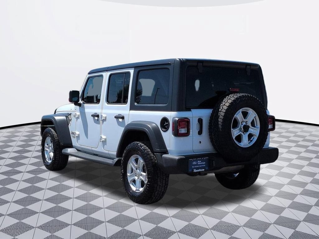 Used 2020 Jeep Wrangler Unlimited Sport S AWD/4WD image 3