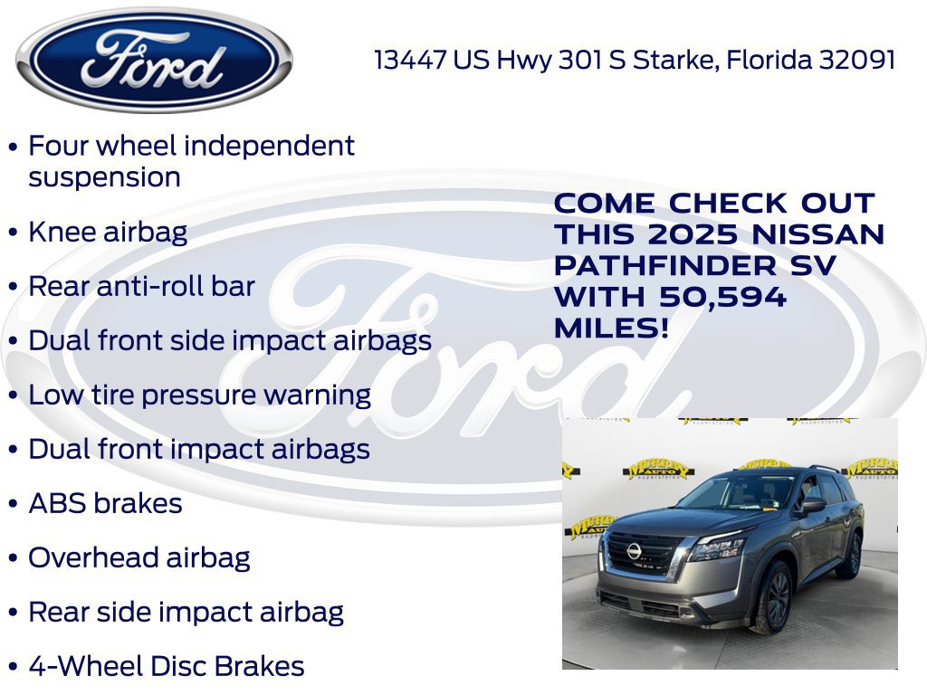 Used 2025 Nissan Pathfinder SV FWD image 27