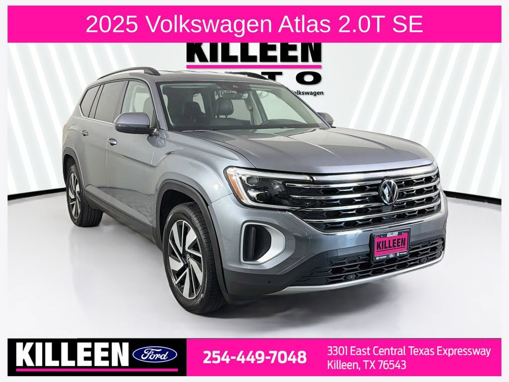 Used 2025 Volkswagen Atlas SE AWD/4WD image 1