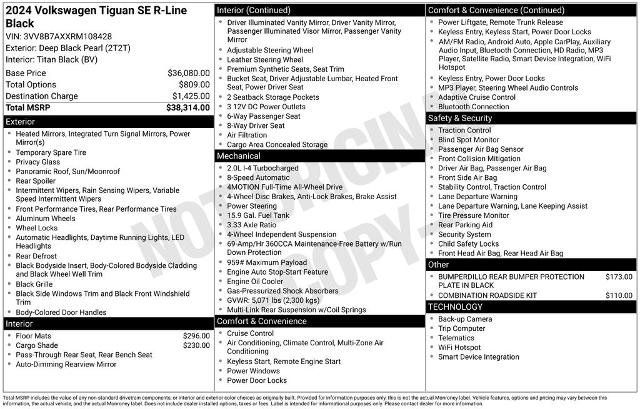 Used 2024 Volkswagen Tiguan SE R-Line image 14