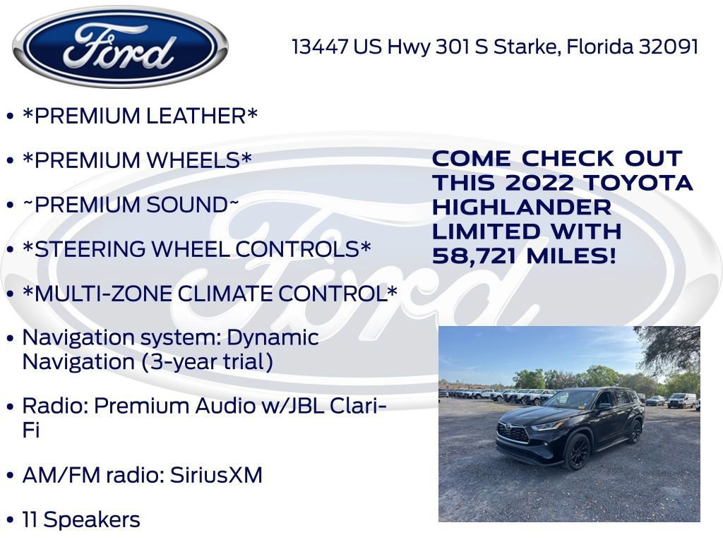 Used 2022 Toyota Highlander Limited image 15