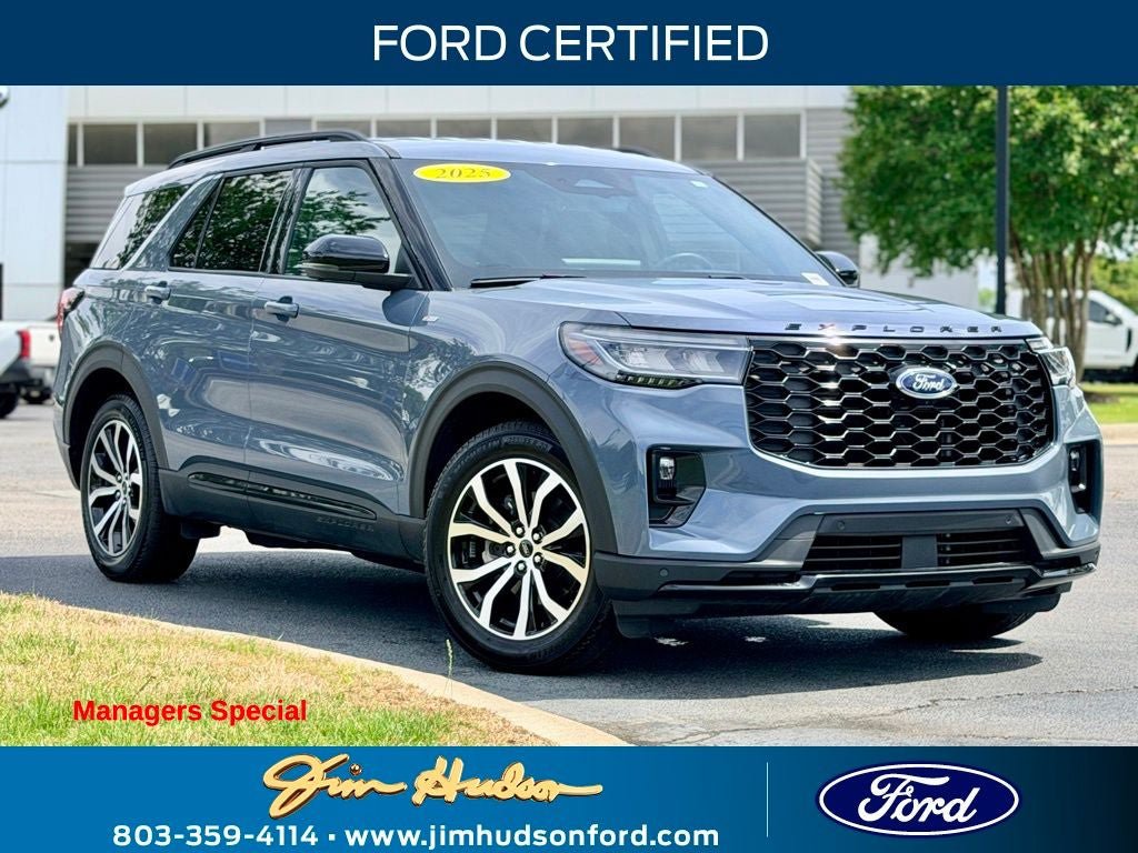 Certified 2025 Ford Explorer ST-Line w/ Premium Package