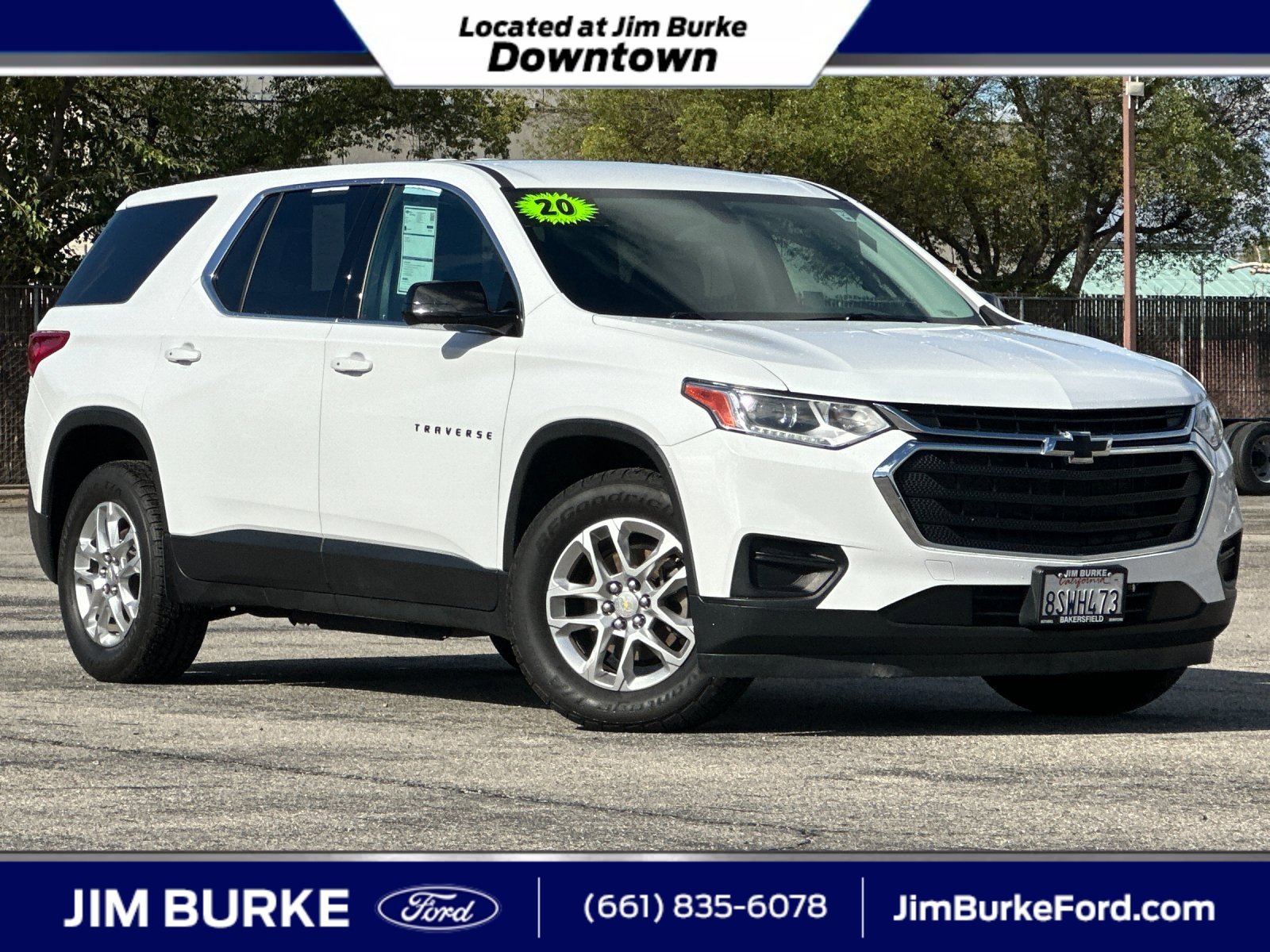 Used 2020 Chevrolet Traverse LS