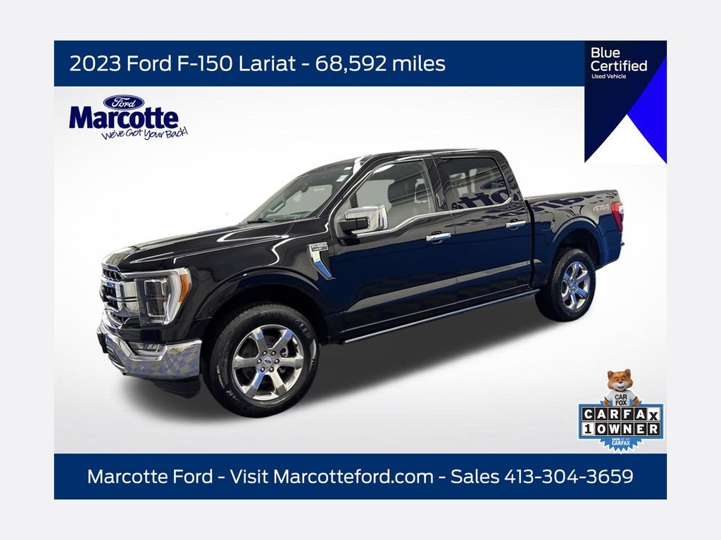 Certified 2023 Ford F150 Lariat w/ Equipment Group 502A High AWD/4WD image 1
