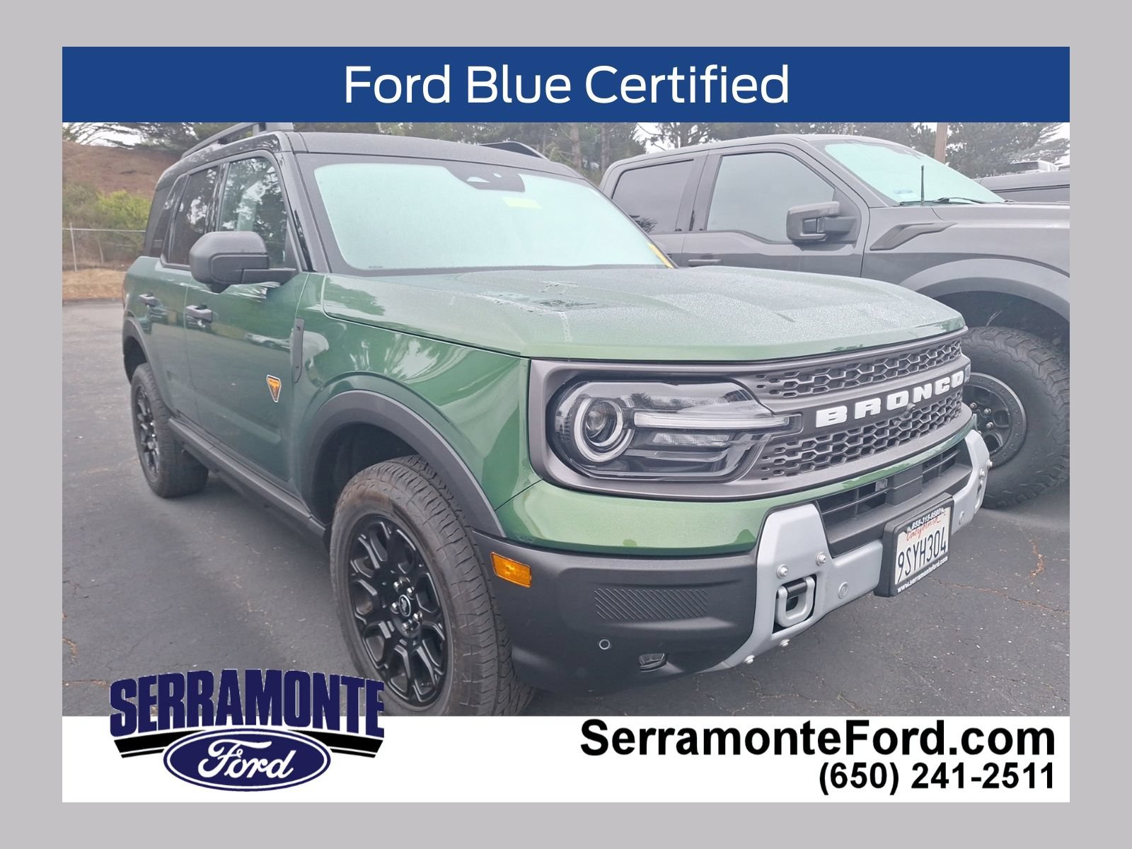 Certified 2025 Ford Bronco Sport Badlands w/ Badlands Tech Package AWD/4WD image 1