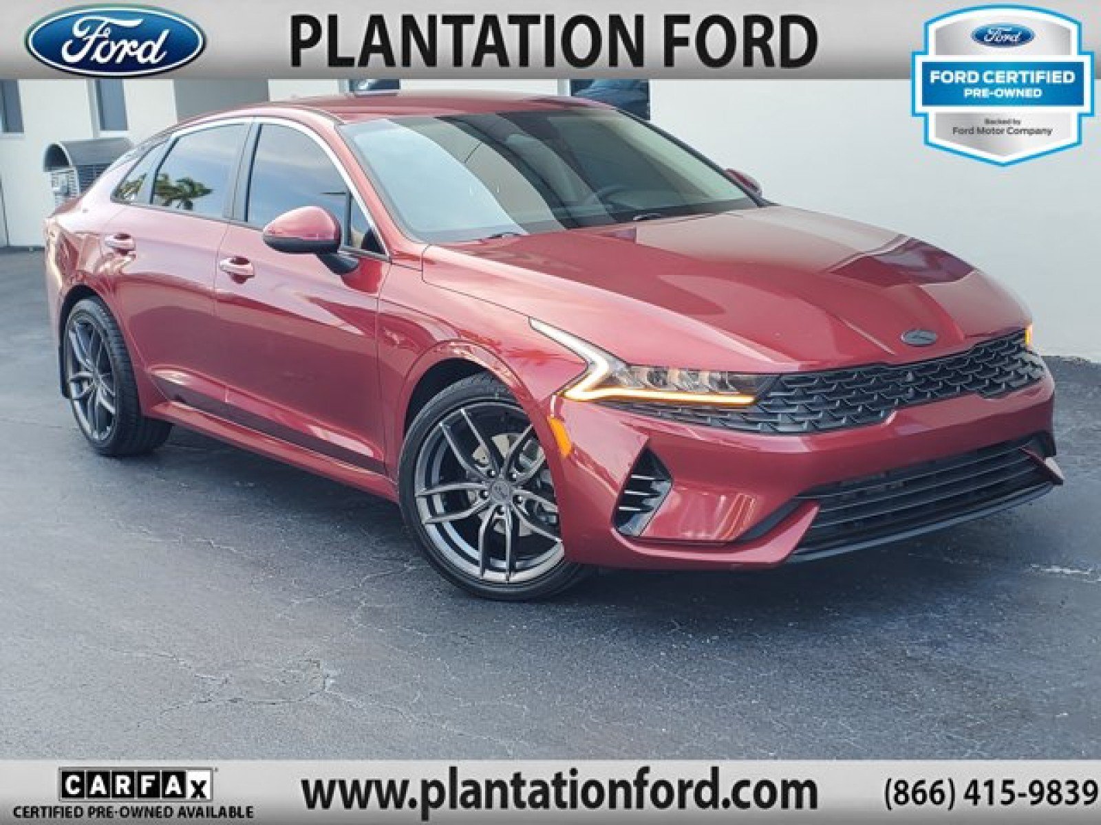 Used 2021 Kia K5 LXS FWD image 1