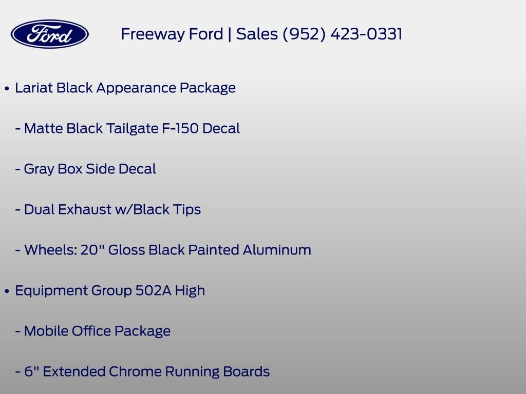 Certified 2024 Ford F150 Lariat w/ Equipment Group 502A High AWD/4WD image 14
