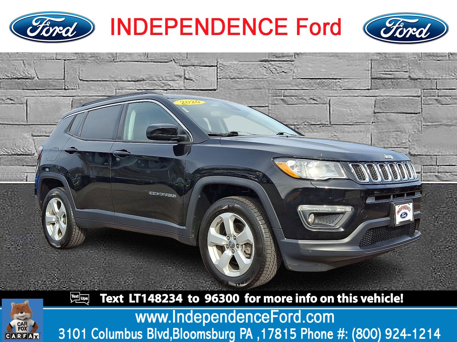 Used 2020 Jeep Compass Latitude image 1