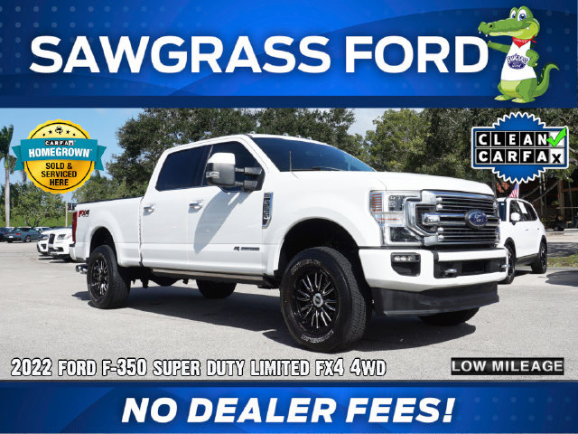 Certified 2022 Ford F350 Limited w/ FX4 Off-Road Package AWD/4WD image 1