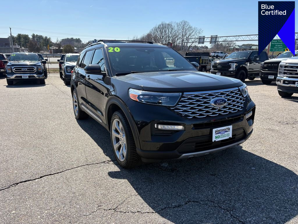 Certified 2020 Ford Explorer Platinum w/ Premium Technology Package