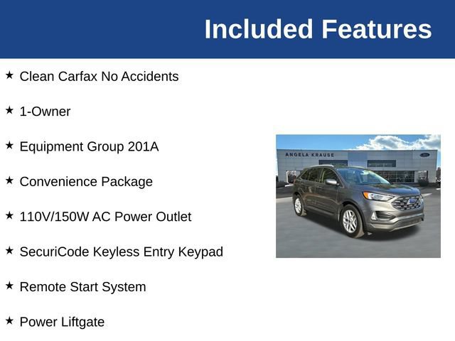 Certified 2022 Ford Edge SEL w/ Convenience Package image 9
