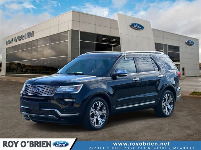 Certified 2019 Ford Explorer Platinum