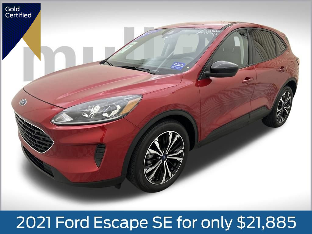 Certified 2021 Ford Escape SE w/ SE Sport Appearance Package