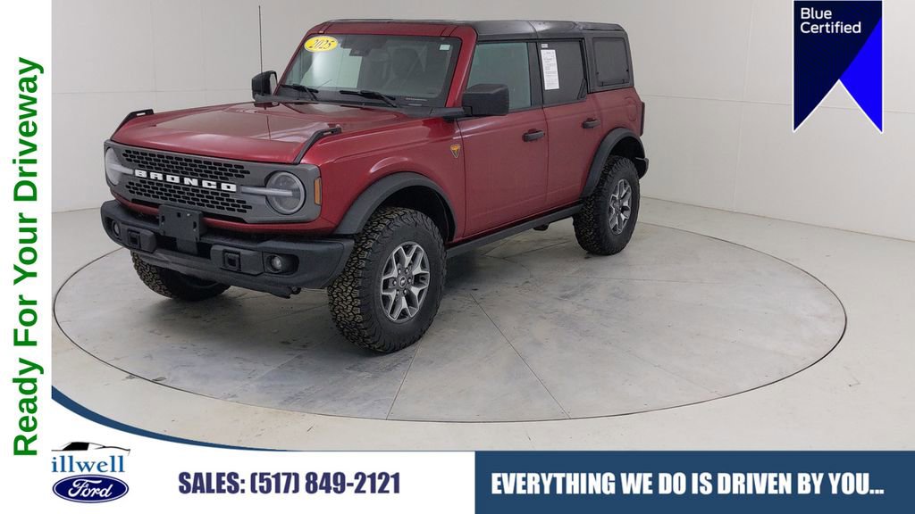 Certified 2025 Ford Bronco Badlands AWD/4WD image 1