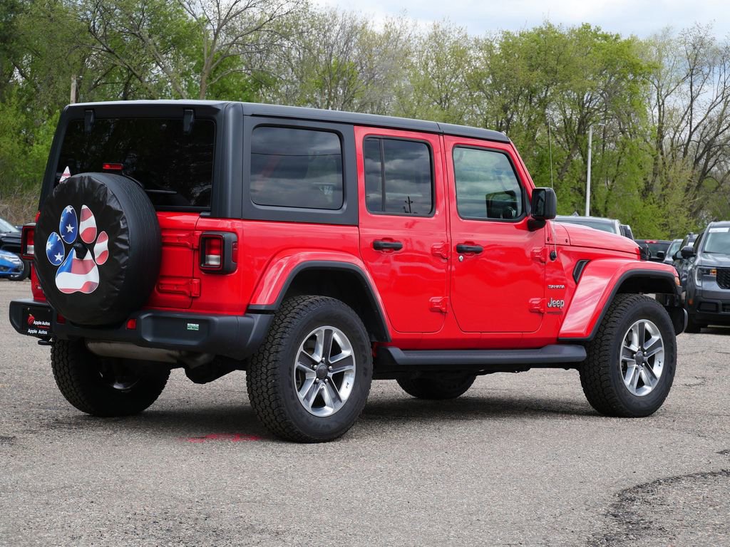 Used 2019 Jeep Wrangler Unlimited Sahara w/ Cold Weather Group AWD/4WD image 3