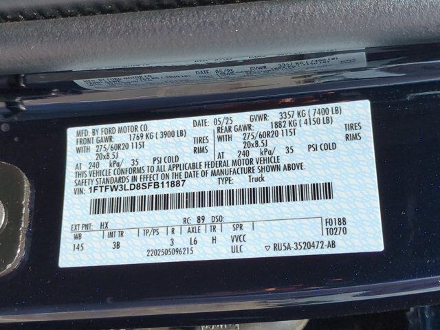 Certified 2025 Ford F150 XLT w/ Equipment Group 303A High AWD/4WD image 39