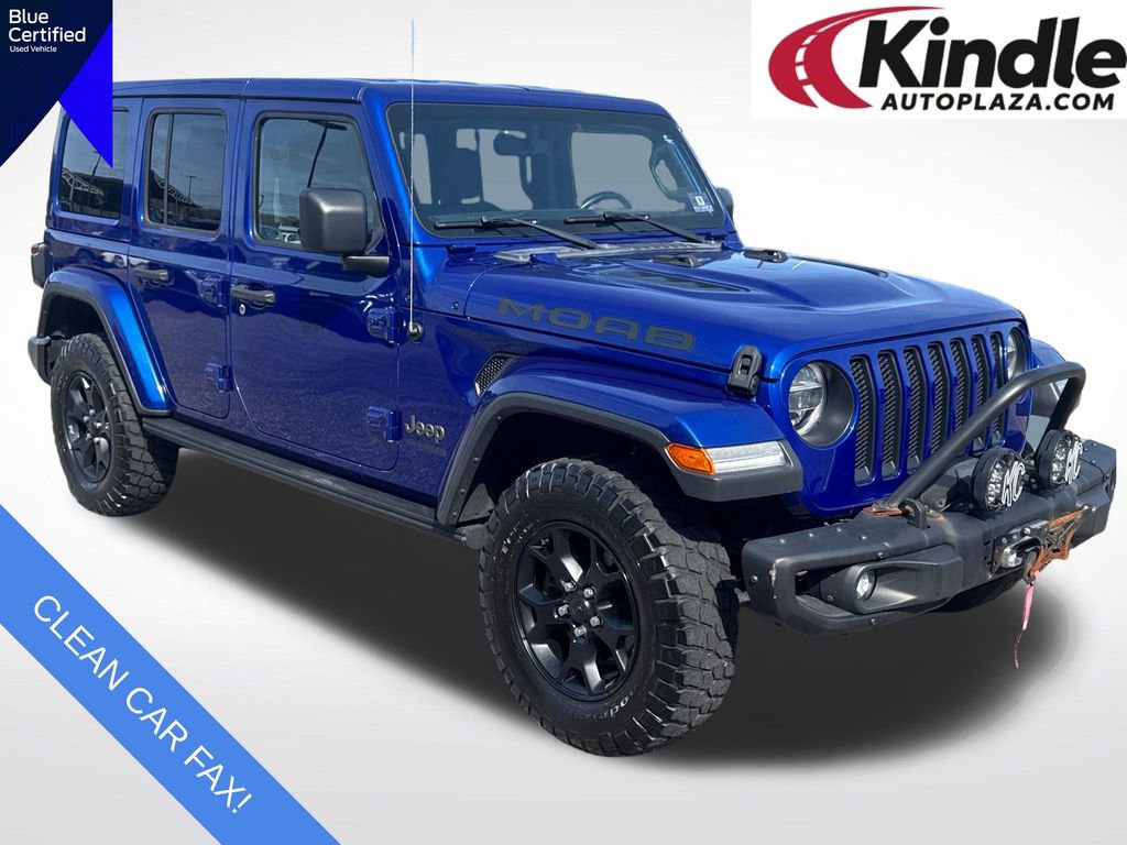 Used 2019 Jeep Wrangler Unlimited Sahara w/ Quick Order Package 24M Moab image 1