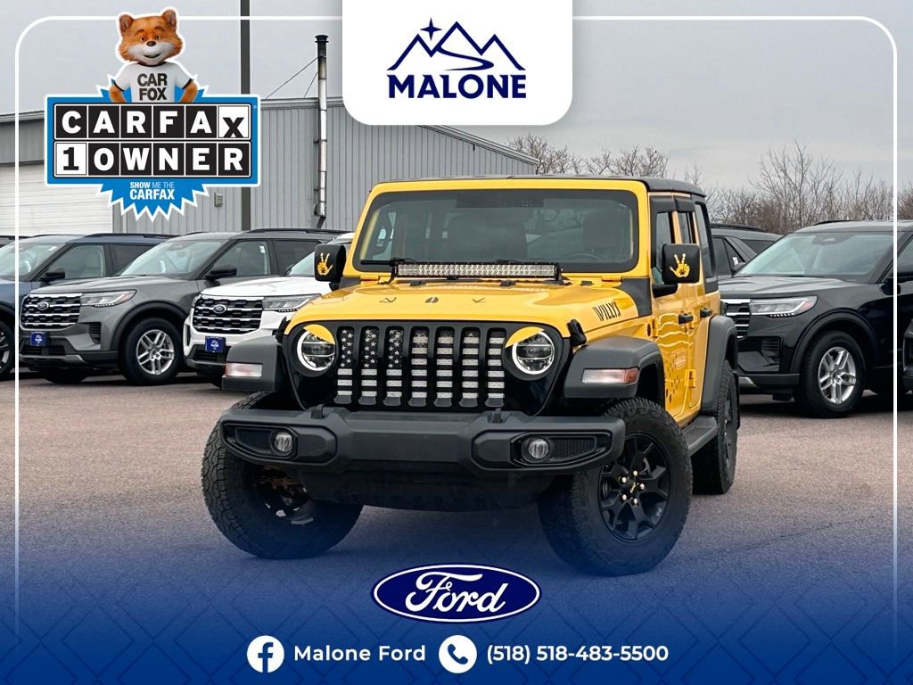 Used 2020 Jeep Wrangler Unlimited Sport AWD/4WD image 1