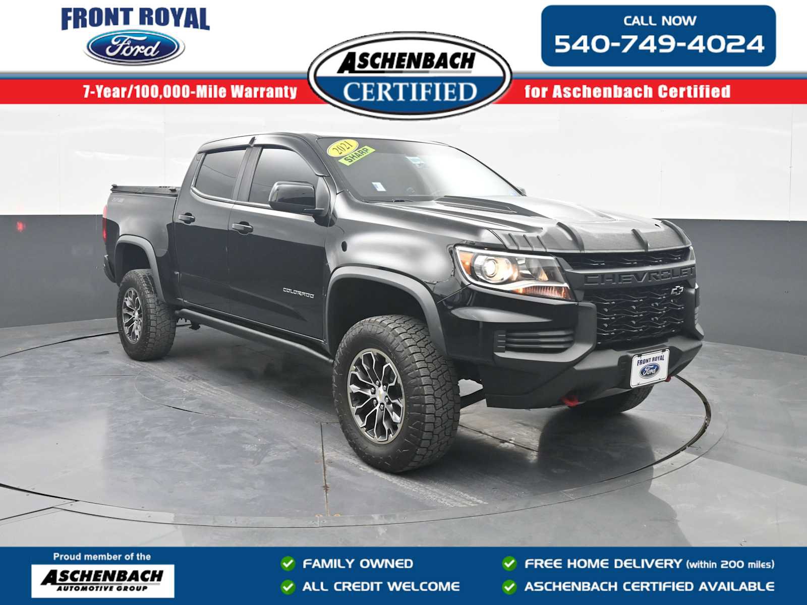 Used 2021 Chevrolet Colorado ZR2 AWD/4WD image 1