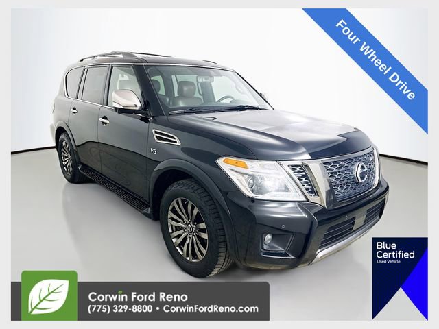 Used 2019 Nissan Armada Platinum w/ Captain's Chairs Package