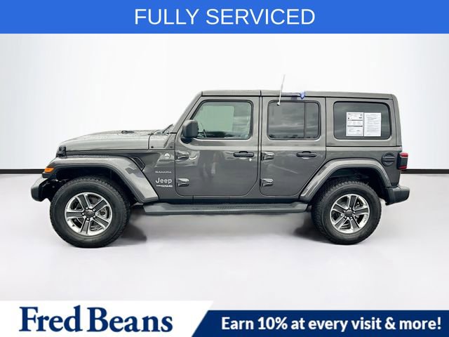 Used 2022 Jeep Wrangler Unlimited Sahara w/ LED Lighting Group image 4