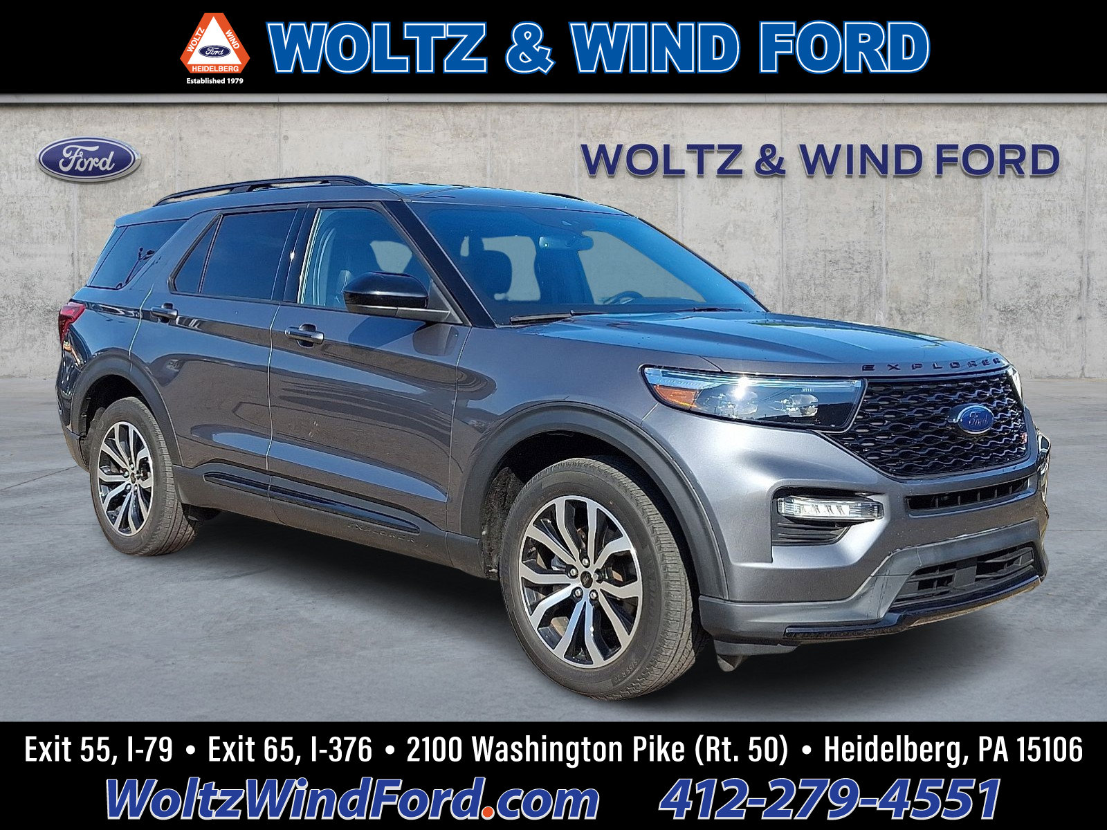 Certified 2022 Ford Explorer ST