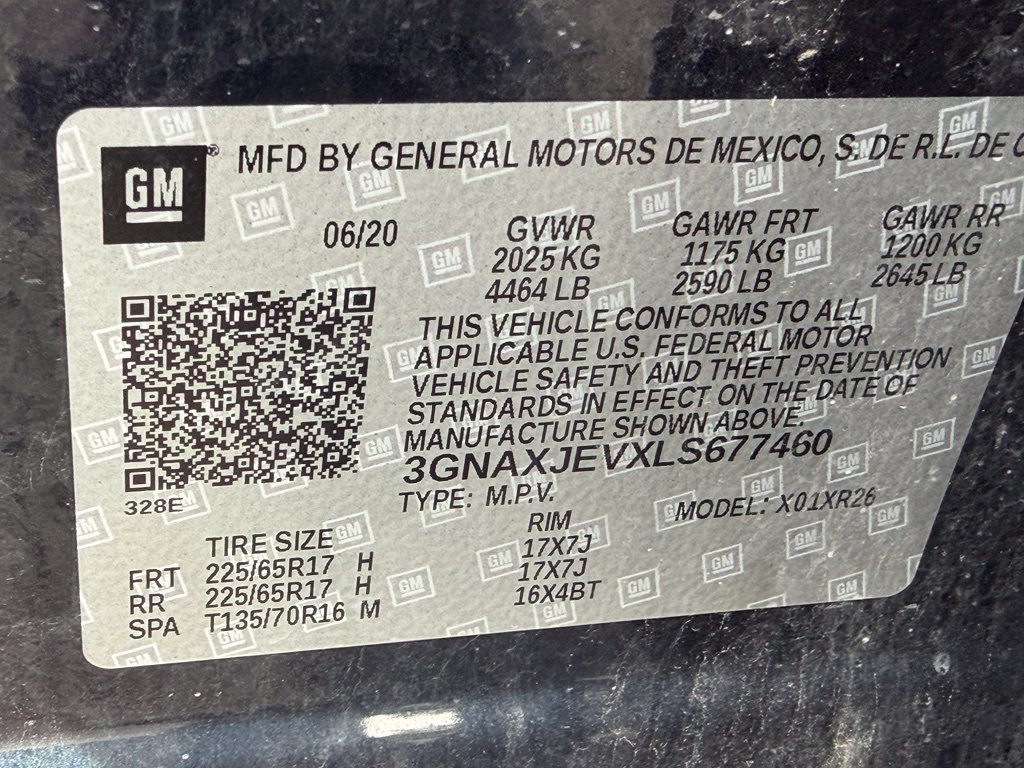 Used 2020 Chevrolet Equinox LT w/ Driver Convenience Package FWD image 23