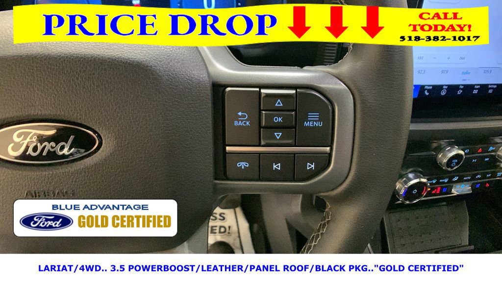 Certified 2025 Ford F150 Lariat w/ Equipment Group 502A High image 40