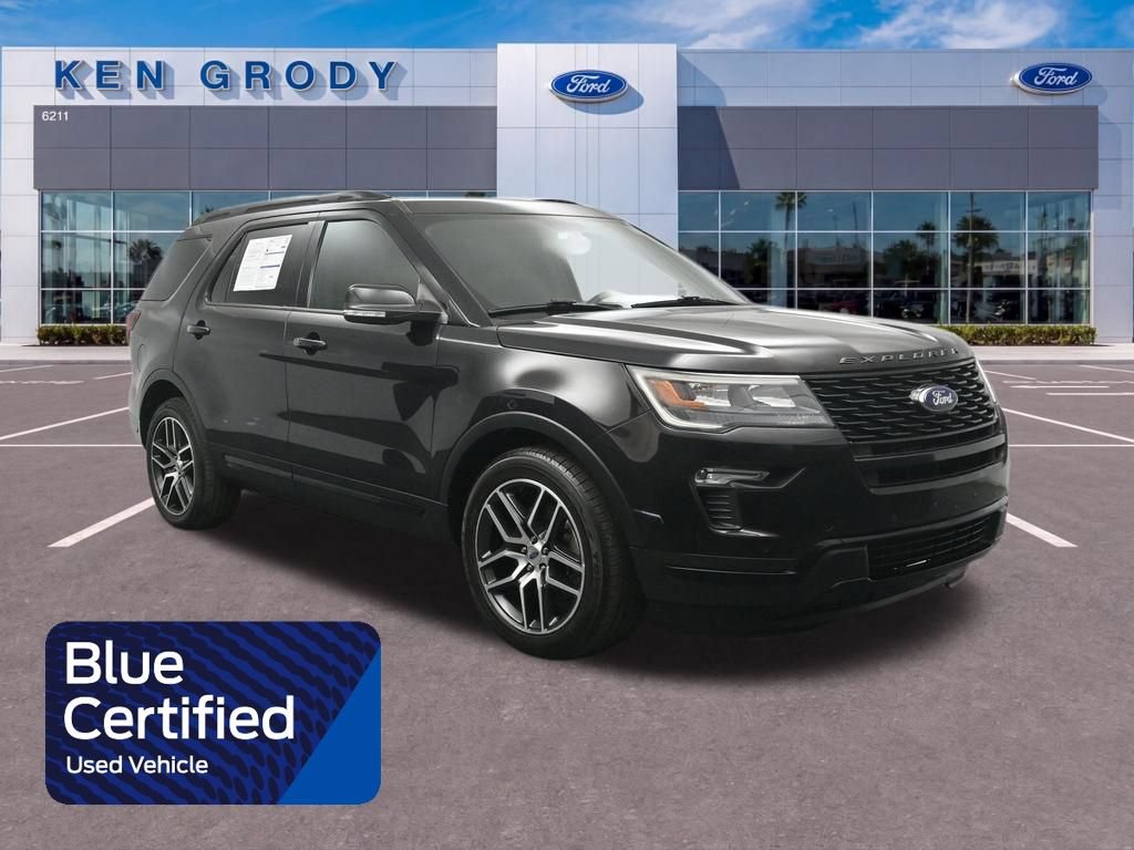 Certified 2019 Ford Explorer Sport AWD/4WD image 1