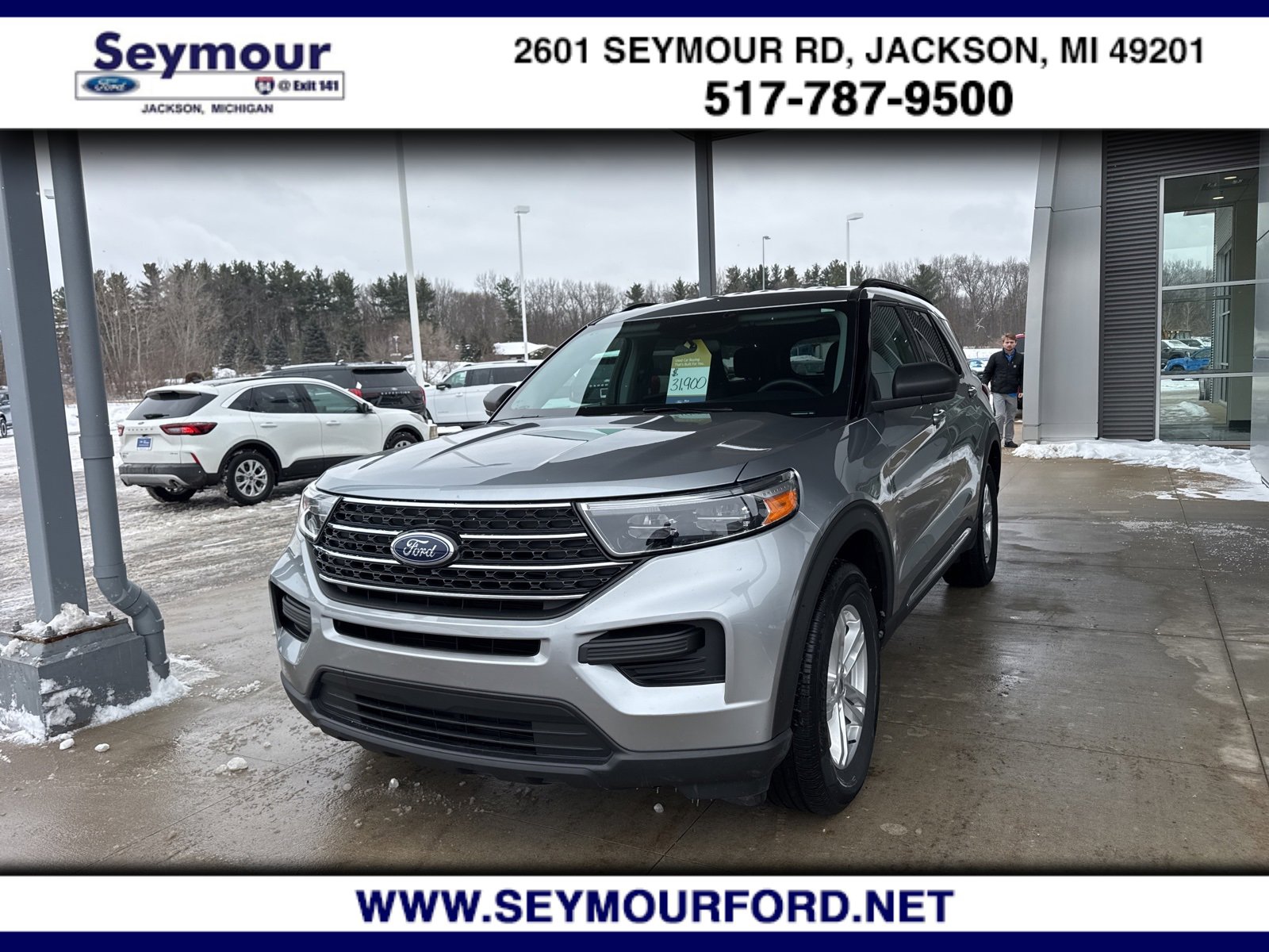 Certified 2023 Ford Explorer XLT w/ Class IV Trailer Tow Package