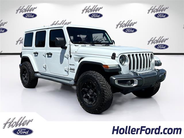 Used 2018 Jeep Wrangler Unlimited Sahara w/ Safety Group AWD/4WD image 1