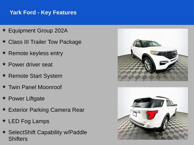 Certified 2021 Ford Explorer XLT w/ Equipment Group 202A image 2