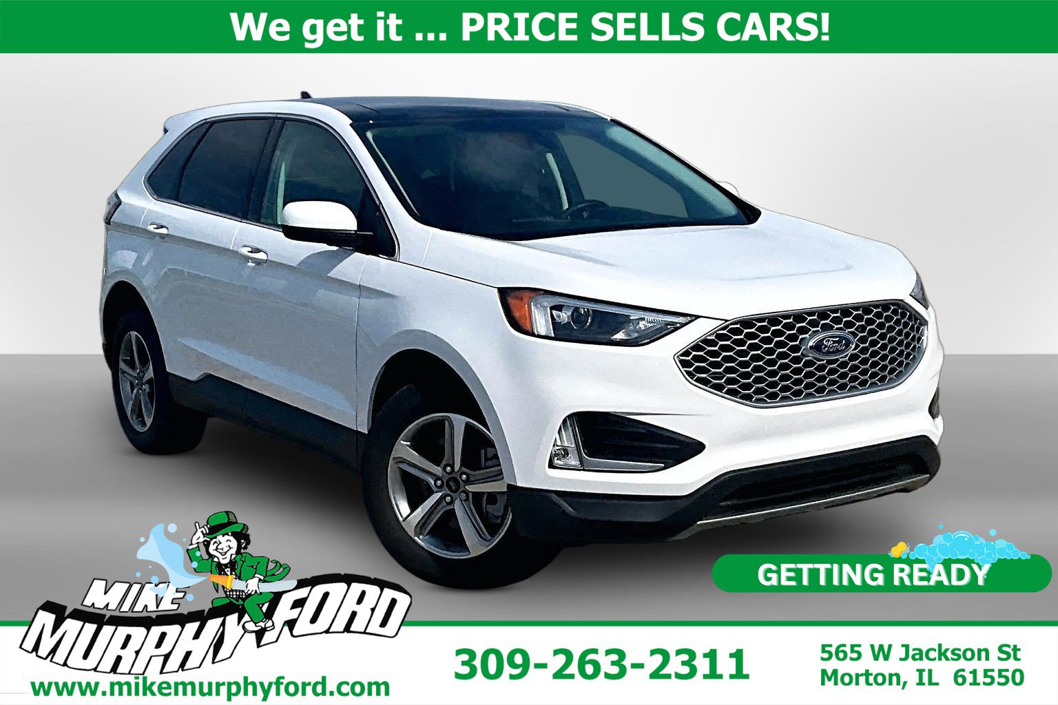 Certified 2024 Ford Edge SEL w/ Convenience Package AWD/4WD image 1