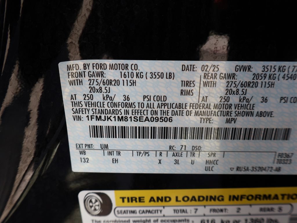 Certified 2025 Ford Expedition Max Platinum AWD/4WD image 44
