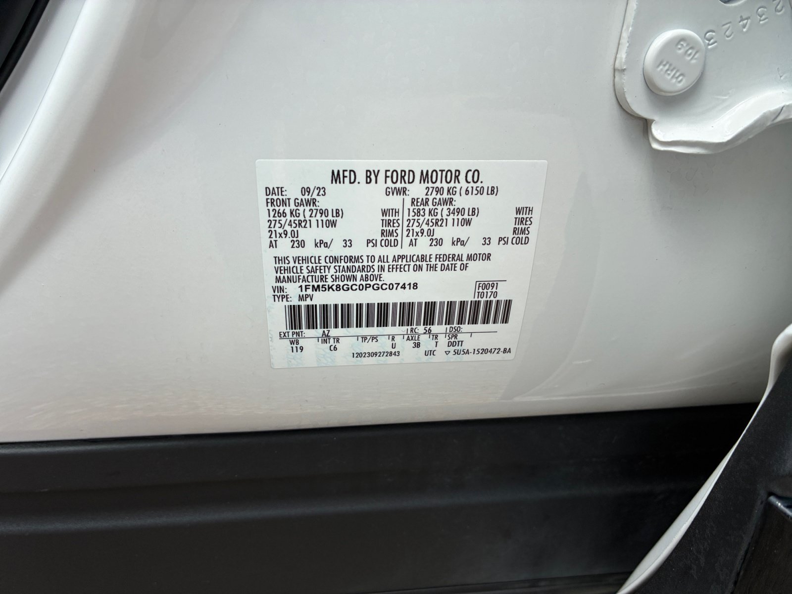 Certified 2023 Ford Explorer ST w/ Equipment Group 401A AWD/4WD image 25