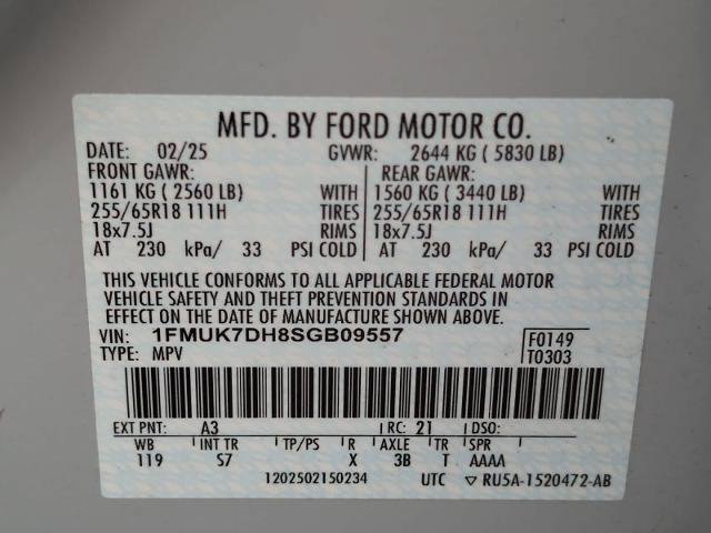 Certified 2025 Ford Explorer Active w/ Active Comfort Package RWD image 29