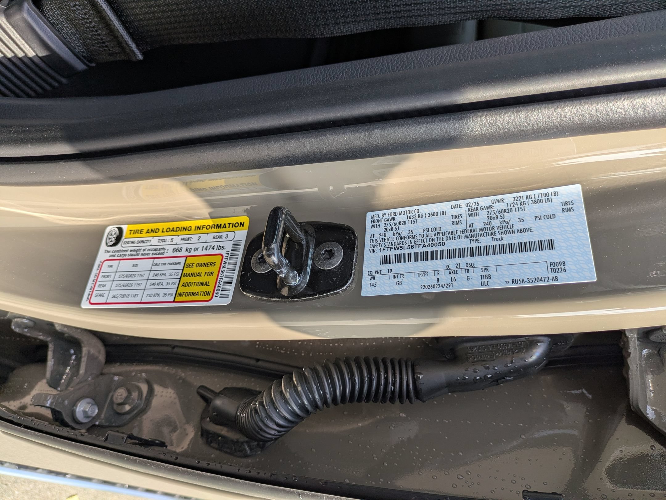Certified 2026 Ford F150 Lariat w/ Equipment Group 502A High AWD/4WD image 47