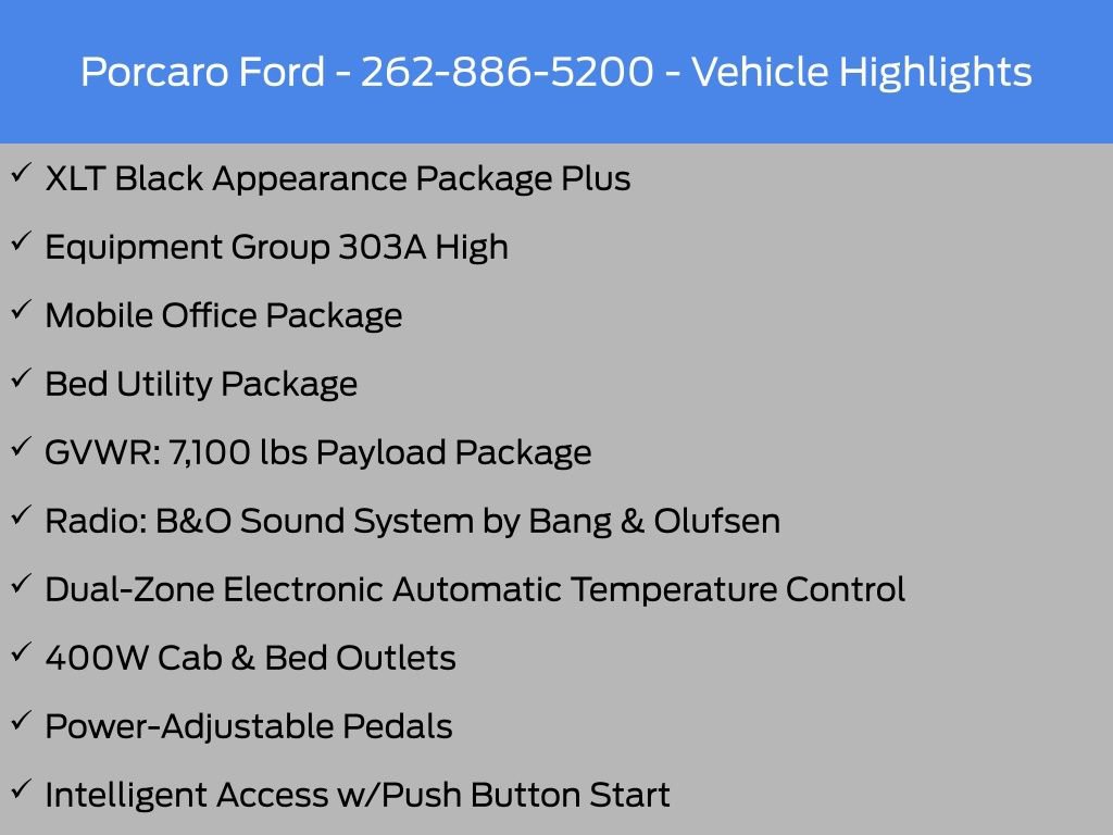 Certified 2025 Ford F150 XLT w/ Equipment Group 303A High AWD/4WD image 25