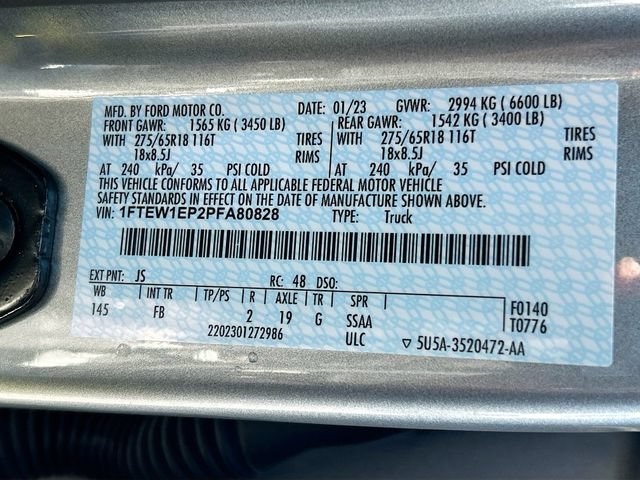 Certified 2023 Ford F150 XLT w/ Equipment Group 302A High AWD/4WD image 39
