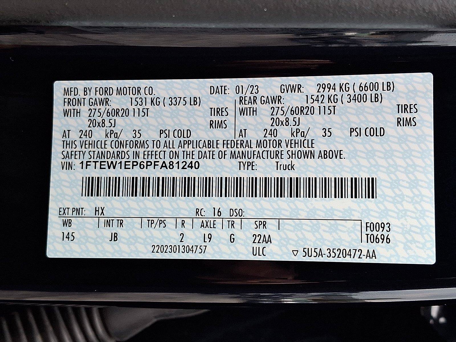 Certified 2023 Ford F150 XL w/ STX Appearance Package AWD/4WD image 25
