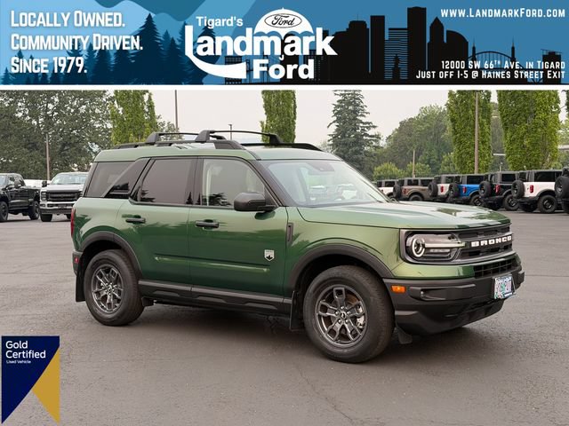 Certified 2024 Ford Bronco Sport Big Bend w/ Convenience Package
