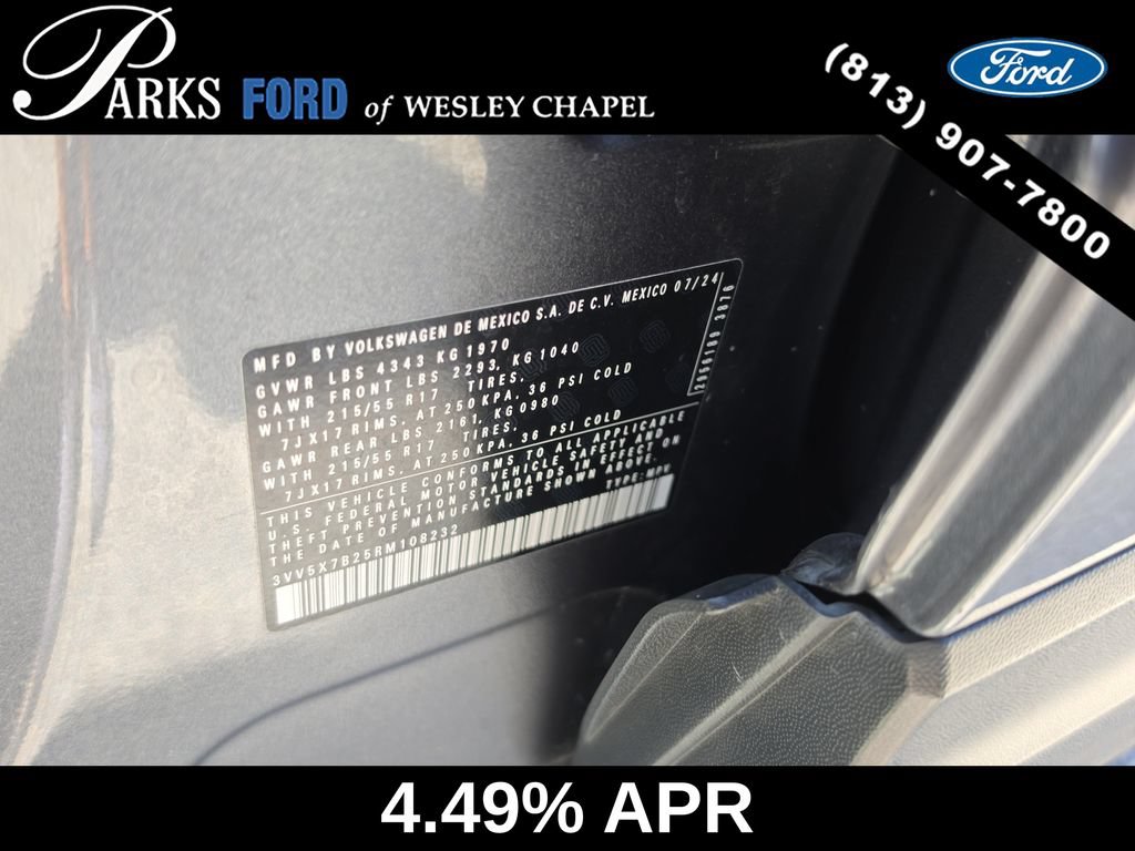 Used 2024 Volkswagen Taos S FWD image 32