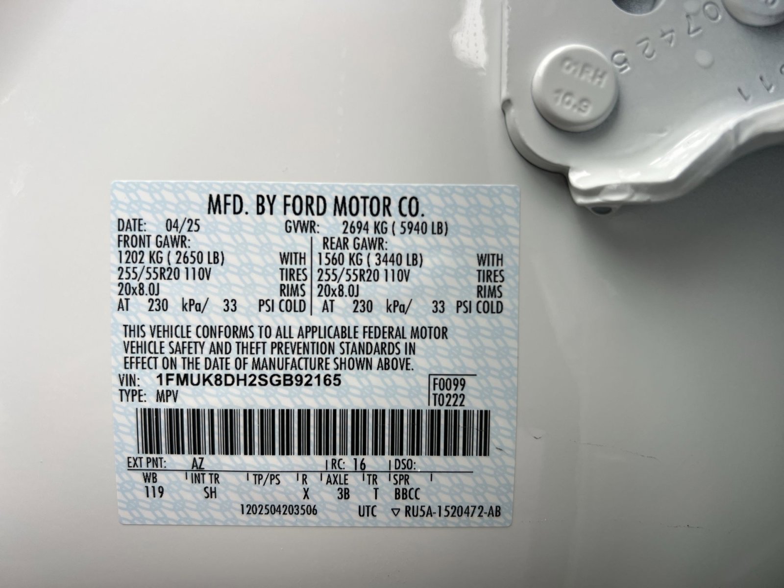 Certified 2025 Ford Explorer Active w/ Active Comfort Package image 30