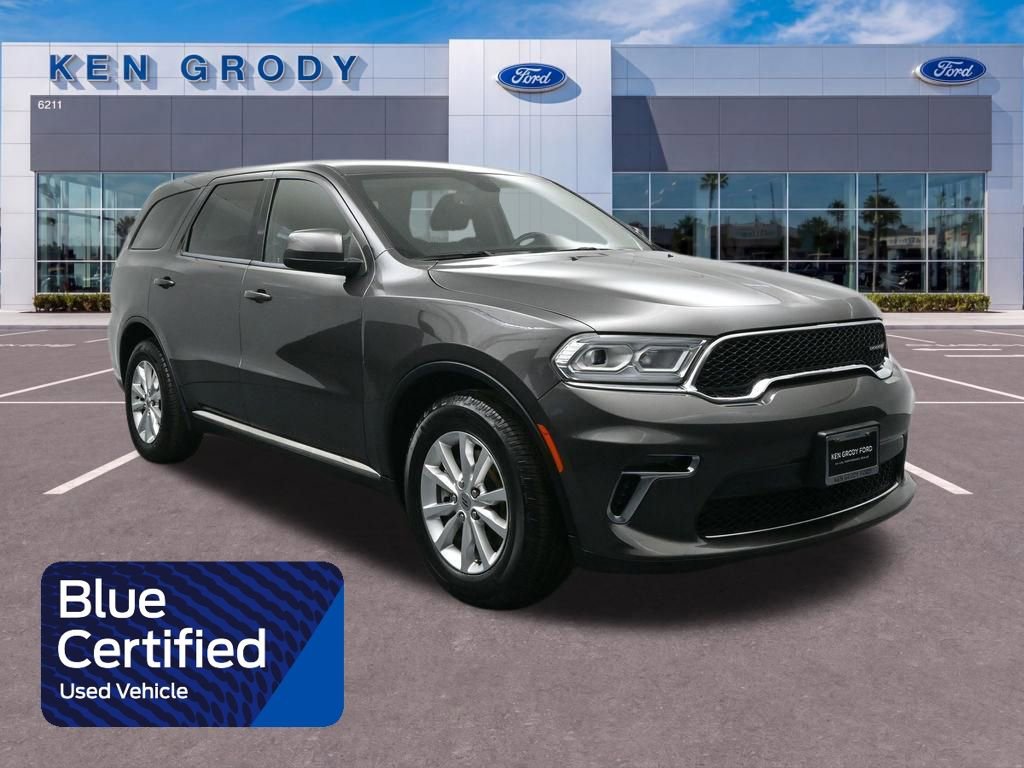 Used 2021 Dodge Durango SXT w/ 3rd Row Seating Group RWD image 1
