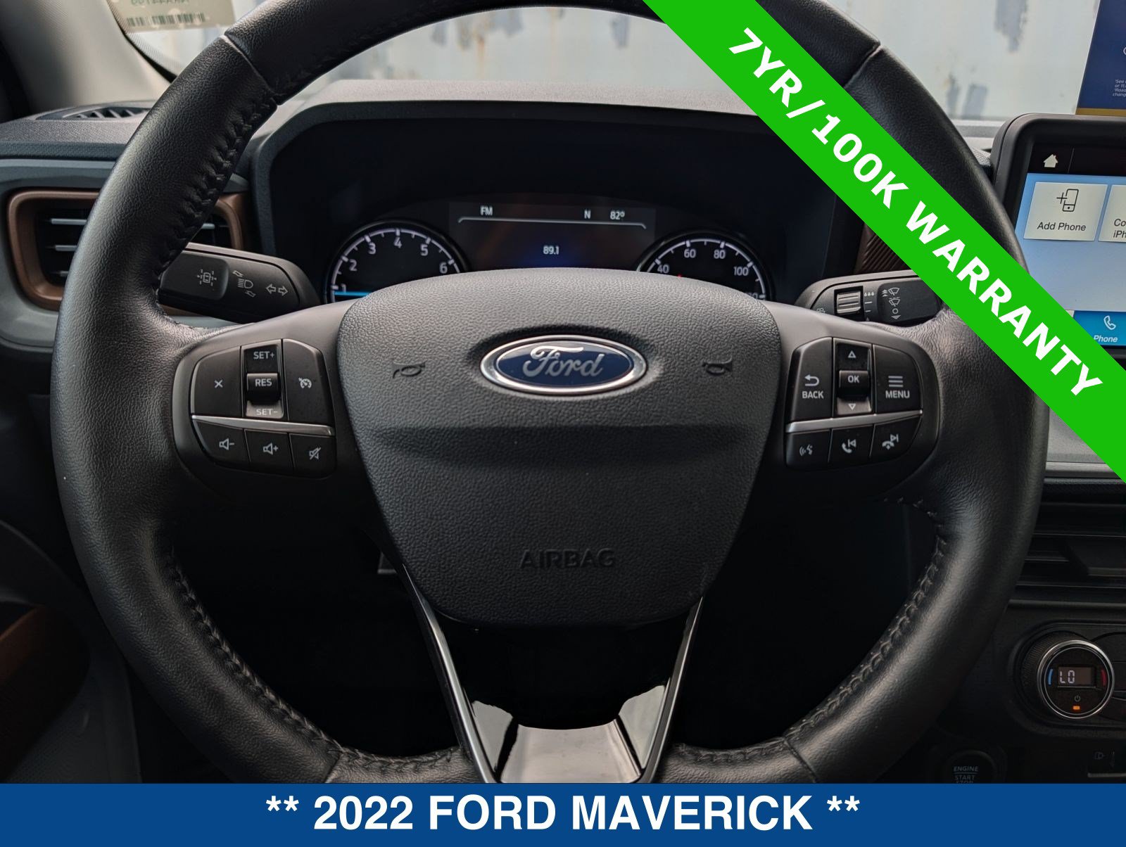 Certified 2022 Ford Maverick Lariat w/ Equipment Group 500A Standard AWD/4WD image 29