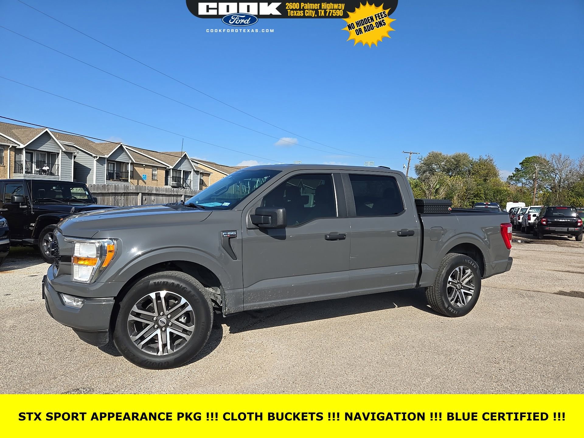 Certified 2021 Ford F150 XL w/ STX Appearance Package