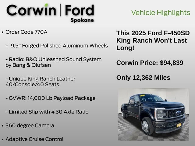 Certified 2025 Ford F450 King Ranch image 7