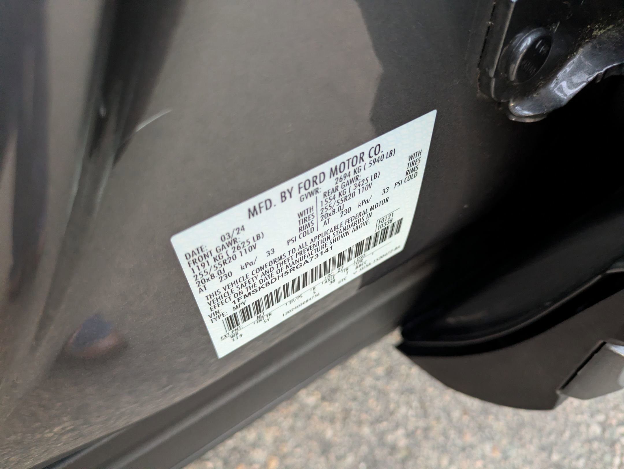 Certified 2024 Ford Explorer XLT w/ Equipment Group 202A image 34