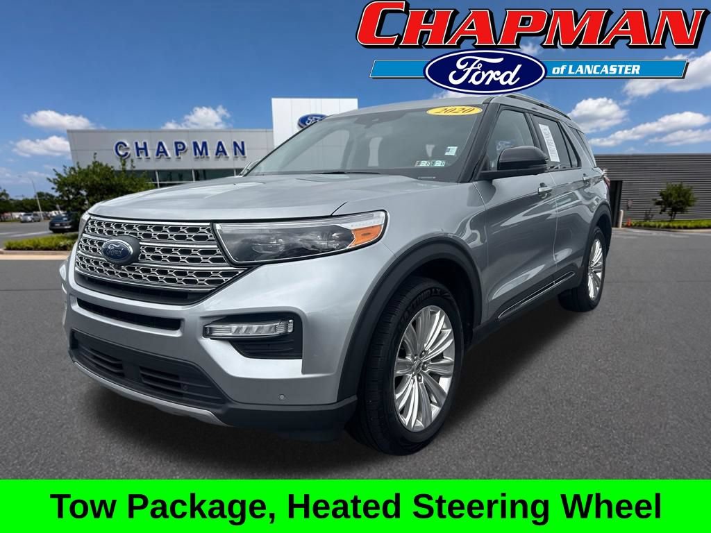 Certified 2020 Ford Explorer Limited w/ Class III Trailer Tow Package